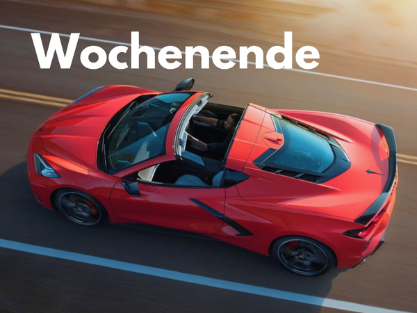 CORVETTE C8 mieten - Wochenende